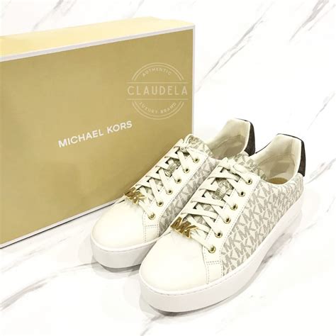 michael kors poppy lace up sneakers|michael kors sneaker.